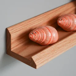 LAKE Gallerihylde i egetræ 40 cm