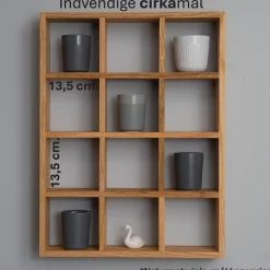 Lake Sættekasse i Egetræ - Debut 3x4