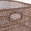 Lene Bjerre Norah Kurvesæt - Natur Rattan. Sæt med 2 stk