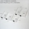 Like-It BRICKS opbevaringskasse - 9003