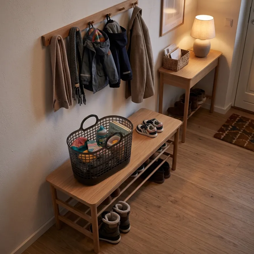 Like-It - Regitze Opbevaringskurv i Grå plast - Medium