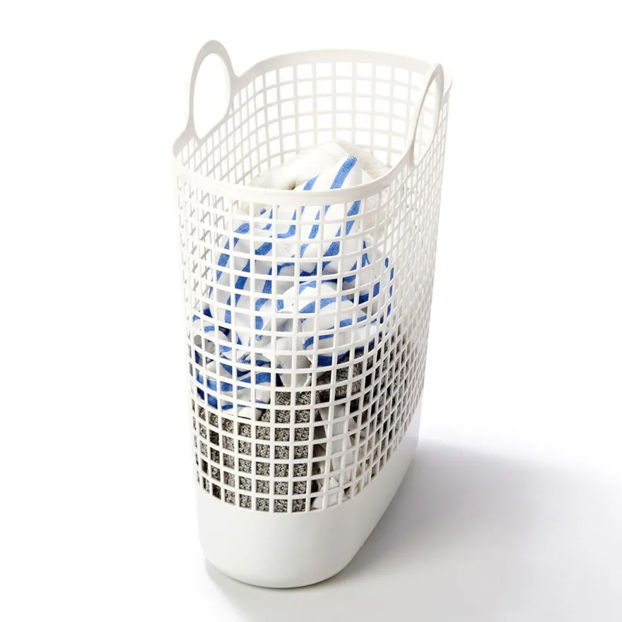 Like-It - Regitze opbevaringskurv i hvid plast - Large