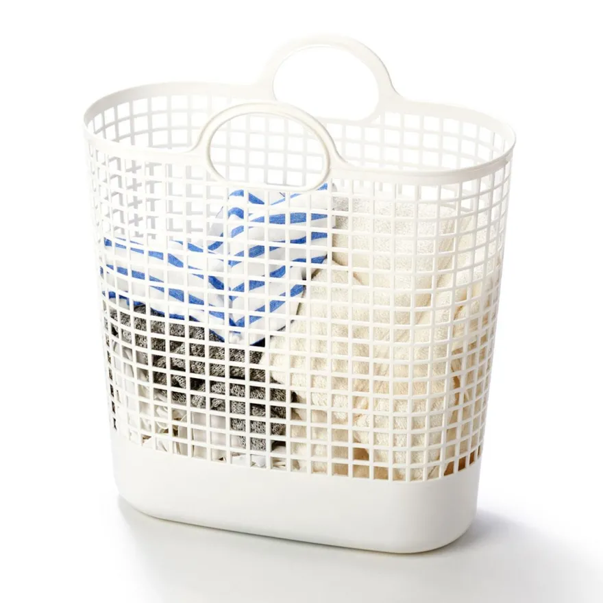 Like-It - Regitze opbevaringskurv i hvid plast - Large