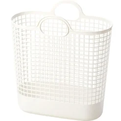 Like-It - Regitze opbevaringskurv i hvid plast - Large