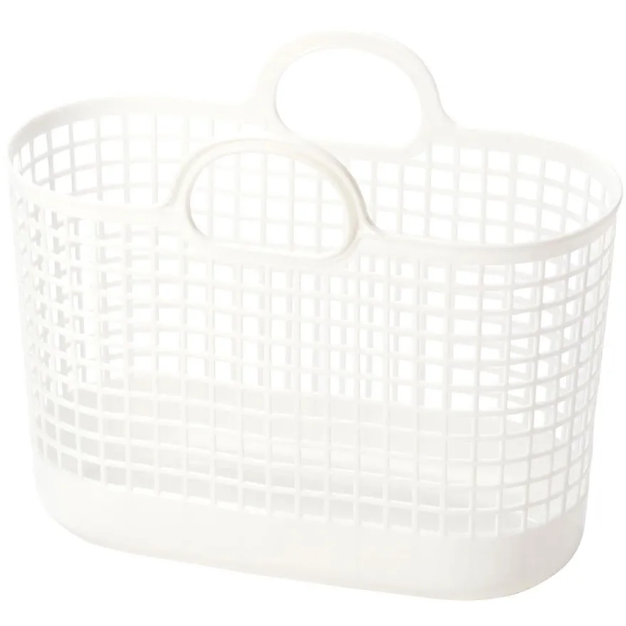 Like-It - Regitze Opbevaringskurv i hvid plast - Medium