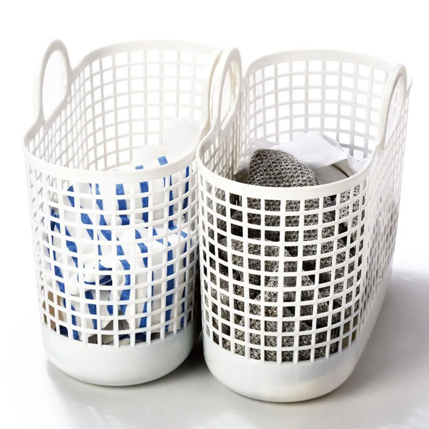 Like-It - Regitze Opbevaringskurv i hvid plast - Medium