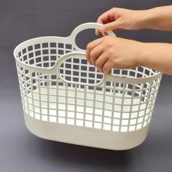 Like-It - Regitze Opbevaringskurv i hvid plast - Lille