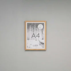 Lucca Træramme til A4 plakater - Egetræ