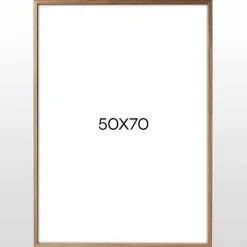 Lucca Træramme til 50x70 cm. plakater - Egetræ