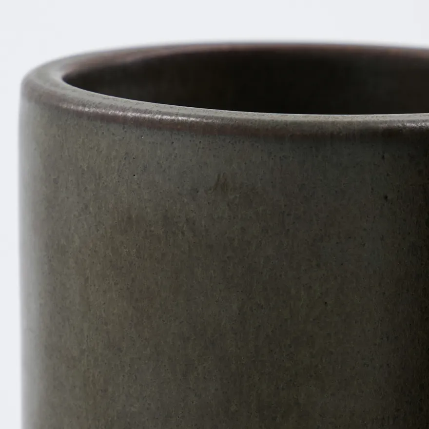 Meraki Cylinderformet beholder - Datura, Mørkegrå