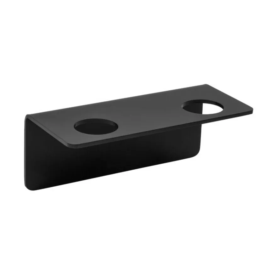 Meraki Flaskeholder til 2 flasker, Sort