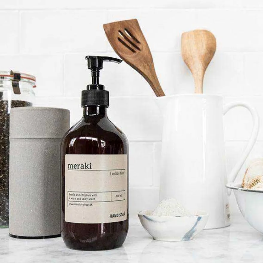 Meraki håndsæbe - Linen Dew, 490ml