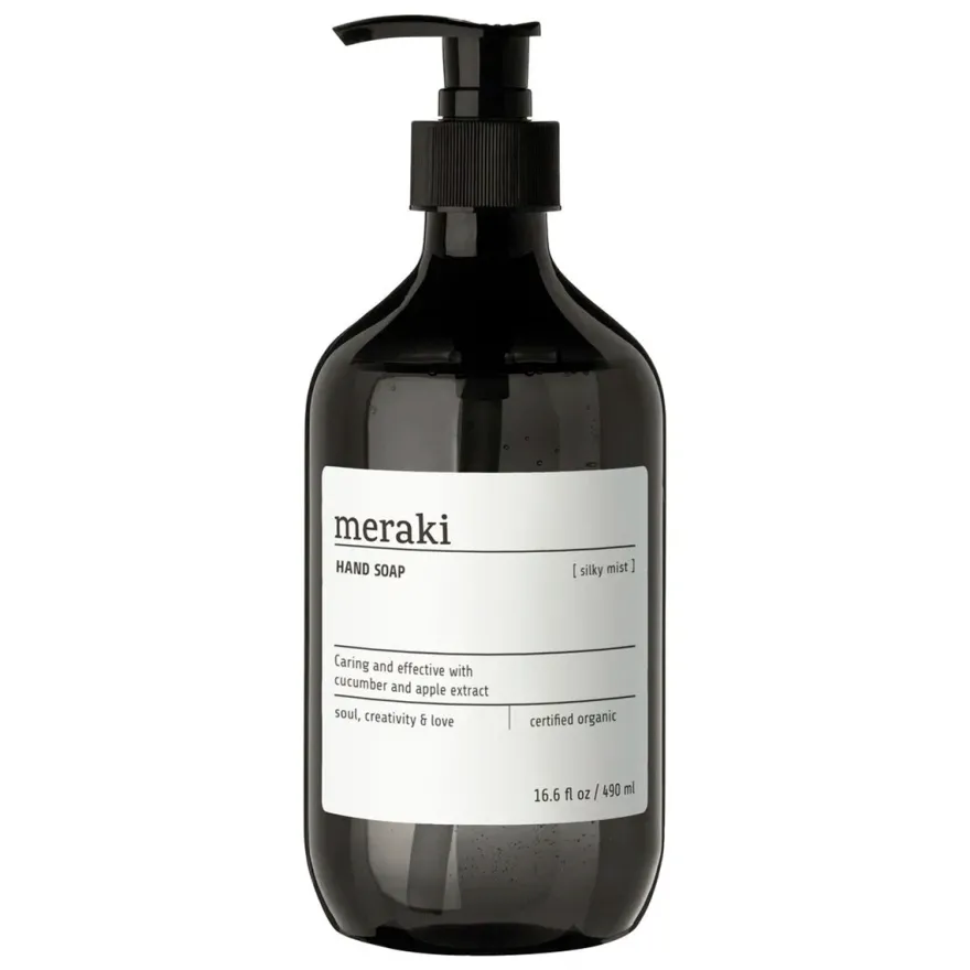 Meraki håndsæbe - Silky Mist, 490ml