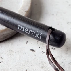 Meraki opvaskebørste i bambus - SORT