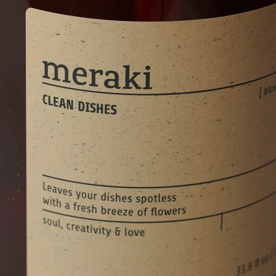 Meraki opvaskemiddel - Blossom Breeze, 1000 ml.