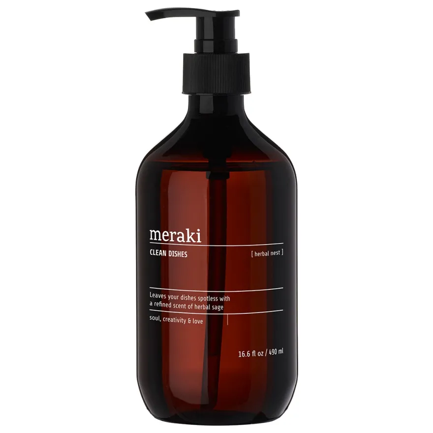Meraki opvaskemiddel - Herbal Nest, 490 ml.