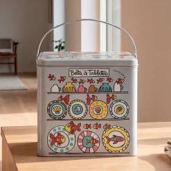Metaldåse til opbevaring af opvasketabs fra Derrière la Porte