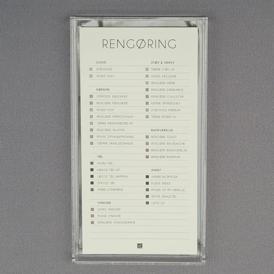 Modena Akrylbakke til M65 blokke, 12 x 22,8 cm.