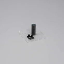 Modena bakke i akryl 15x15x4cm, kvadratisk - Small