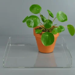 Modena bakke i akryl 20x20x4cm, kvadratisk - Medium