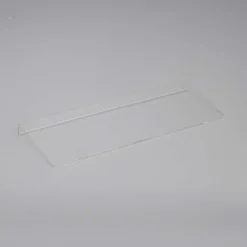 Modena hylde i klar akryl - 40x15 cm.