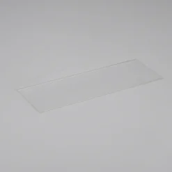 Modena hylde i klar akryl - 40x15 cm.