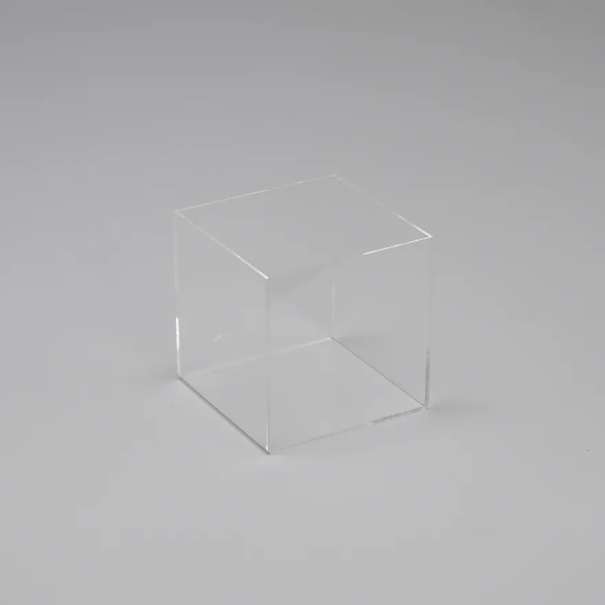 Modena kasse i akryl 15x15cm - Large, Kvadratisk