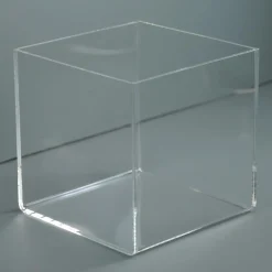 Modena kasse i akryl 20x20cm - XL, Kvadratisk