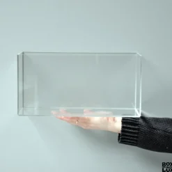 Modena kasse i akryl 15x30x15 - Large, rektangulær