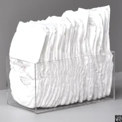 Modena kasse i akryl 15x30x15 - Large, rektangulær