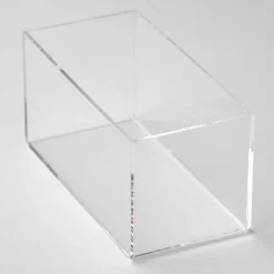 Modena kasse i akryl 10x20x10 - SMALL, rektangulær
