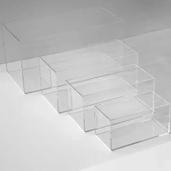 Modena kasse i akryl 10x20x10 - SMALL, rektangulær