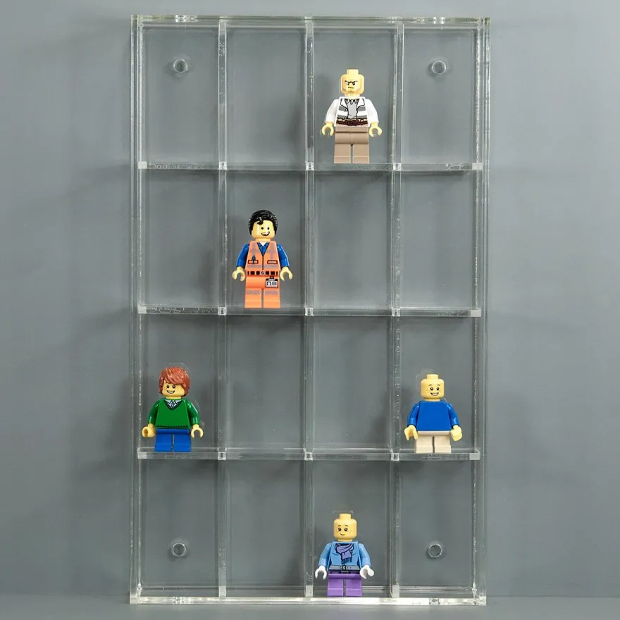 Modena minidisplay i klar akryl