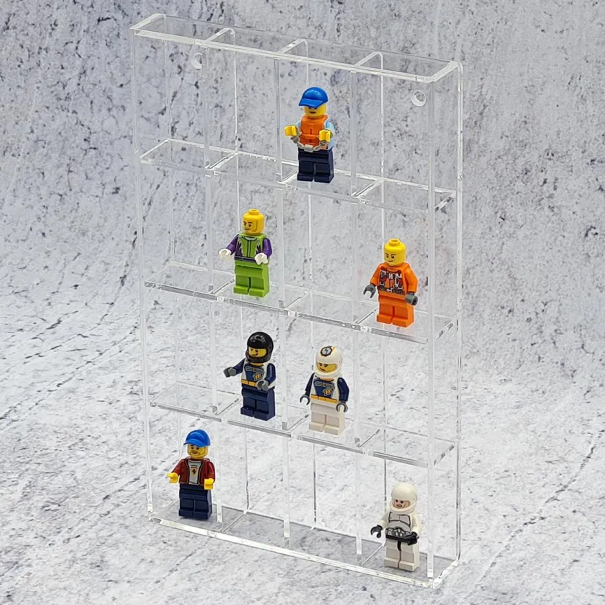Modena minidisplay i klar akryl