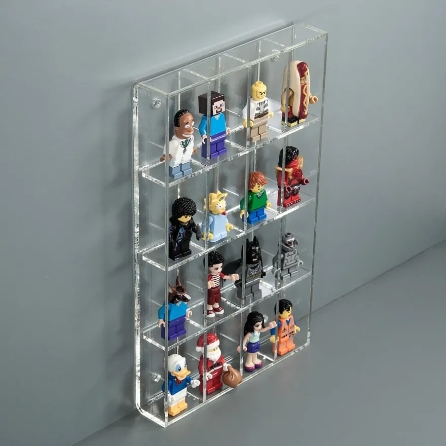 Modena minidisplay i klar akryl