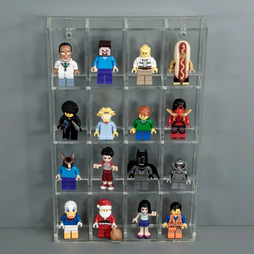 Modena minidisplay i klar akryl