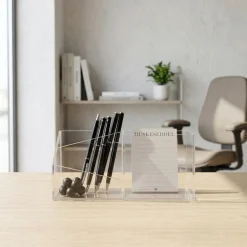 Modena Stationary box i klar akryl