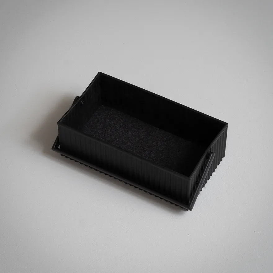 Omnioffre opbevaringskasse - str. SMALL, sort