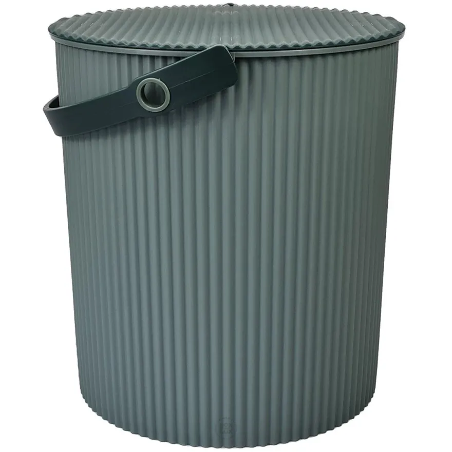 Omnioutil Plastikspand - Baked green - 20 liter