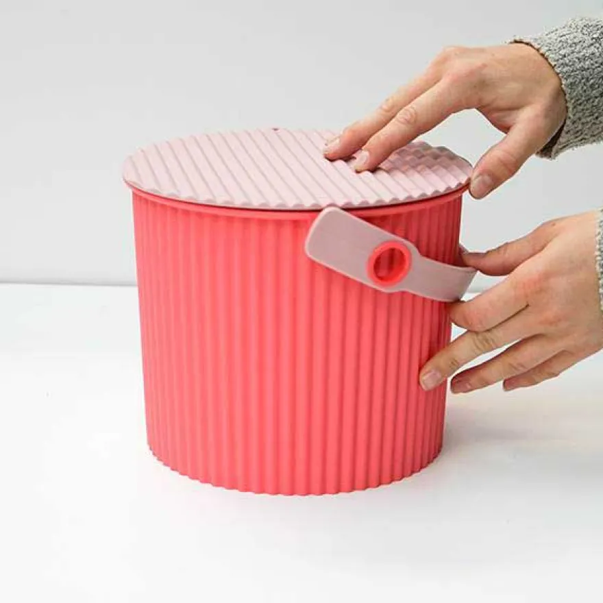Omnioutil Plastikspand - Flamingo pink - 4 liter