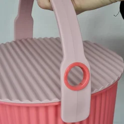 Omnioutil Plastikspand - Flamingo pink - 4 liter