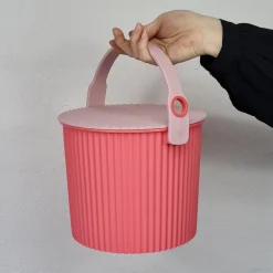 Omnioutil Plastikspand - Flamingo pink - 4 liter