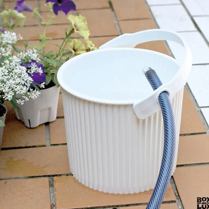 Omnioutil Plastikspand - Hvid. Mini 4 liter
