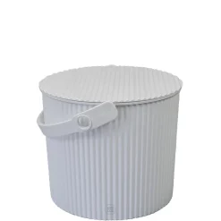 Omnioutil Plastikspand - Hvid. 8 liter