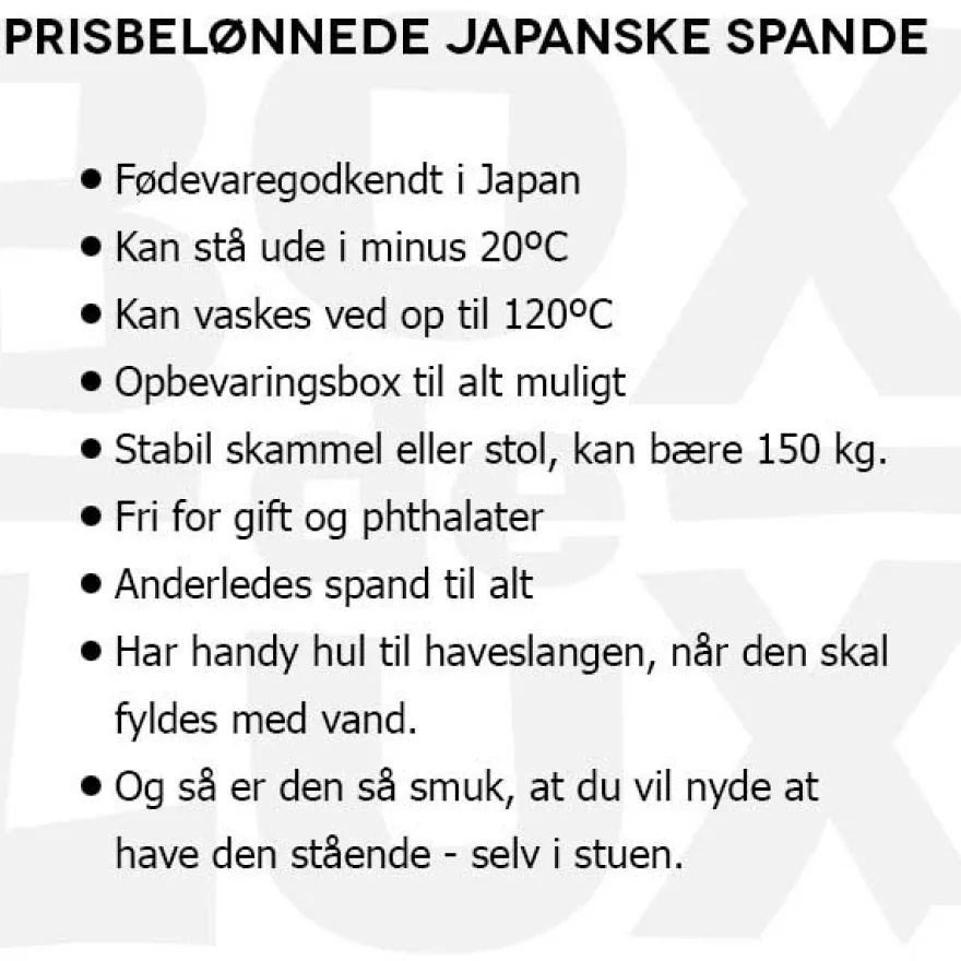 Omnioutil Plastikspand - Hvid. 10 liter