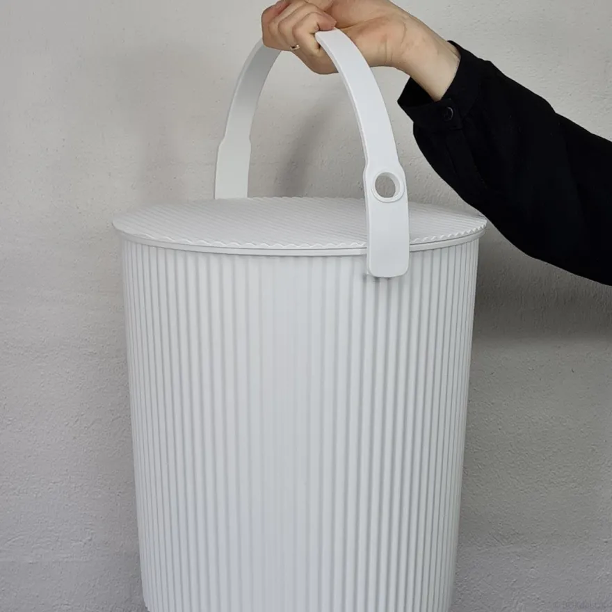 Omnioutil Plastikspand - Hvid. 20 liter