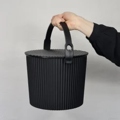 Omnioutil Plastikspand i Sort 8 liter