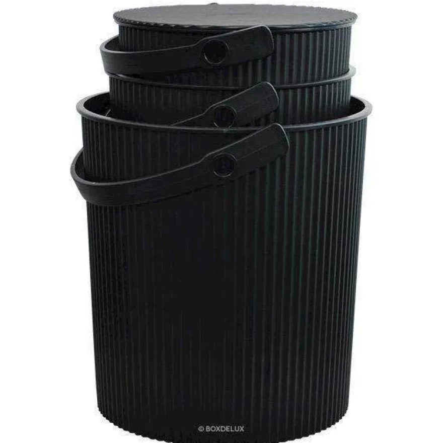 Omnioutil Plastikspand i Sort 10 liter
