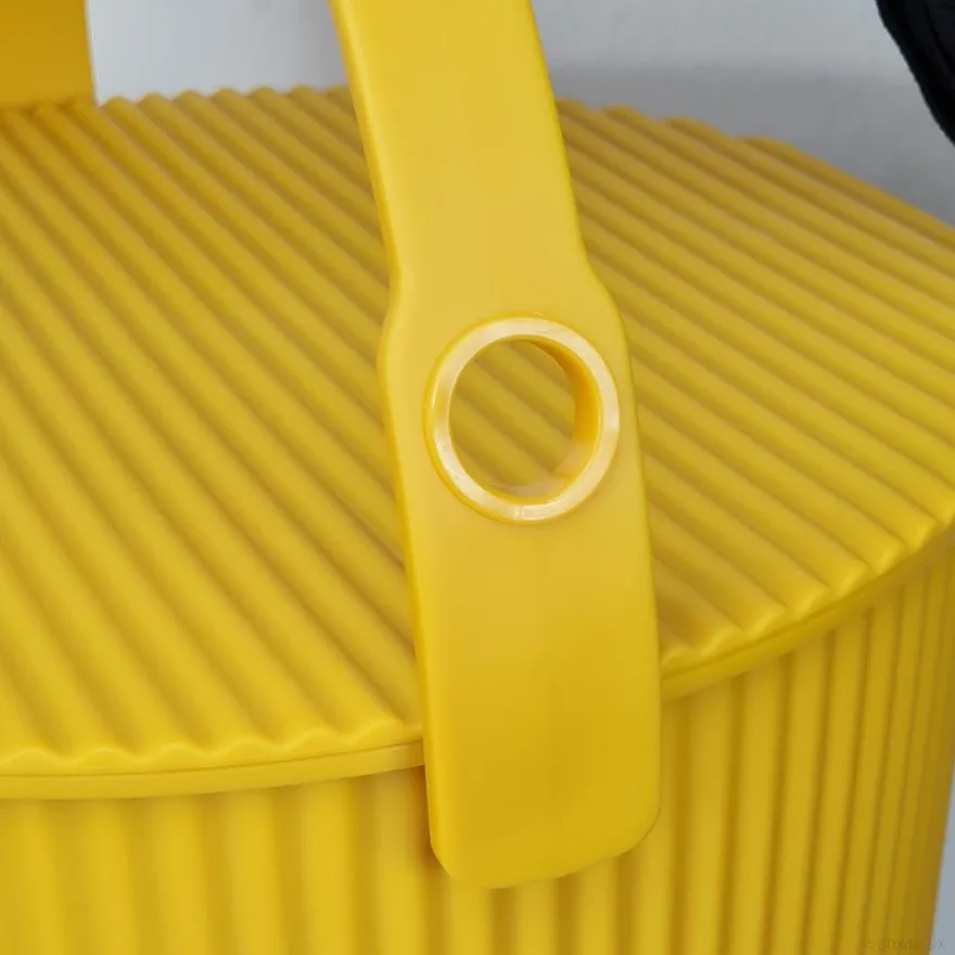 Omnioutil Plastikspand - Karrygul. 20 liter