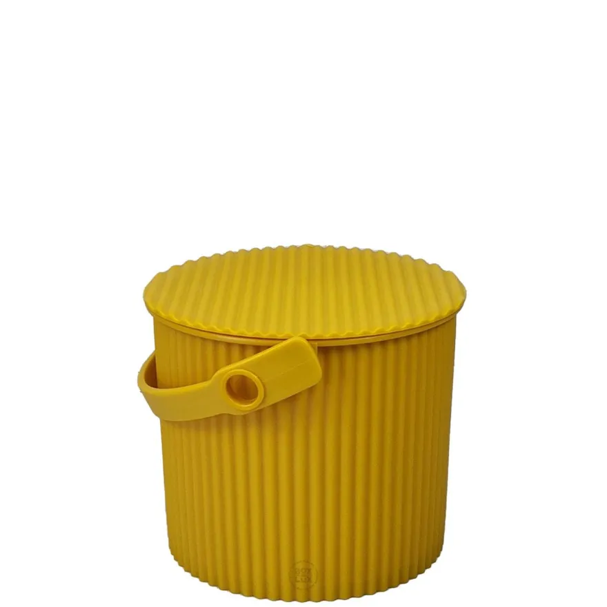 Omnioutil Plastikspand - Karrygul. Mini 4 liter